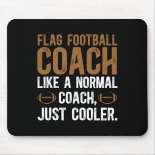 Tapis De Souris Indicateur Football Coach Définition Drapeau Footb