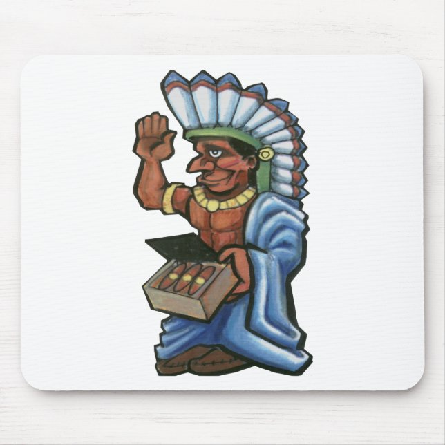 Tapis De Souris Indien de cigar (Devant)