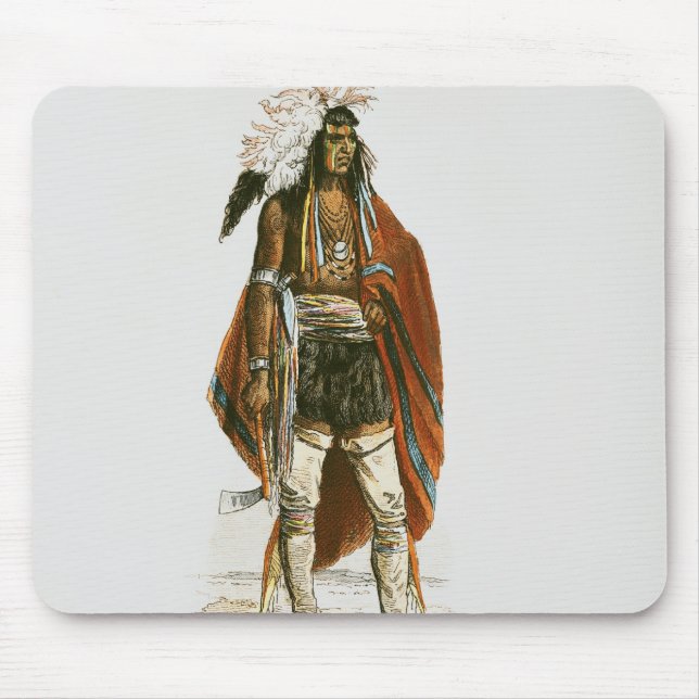 Tapis De Souris Indien nord-américain (Devant)