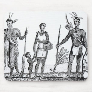 Tapis De Souris Indiens nord-américains