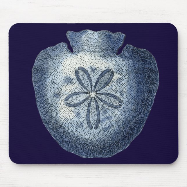 Tapis De Souris Indigo Shells III (Devant)