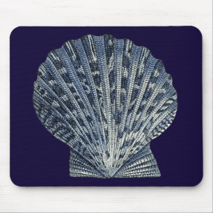 Tapis De Souris Indigo Shells VIII