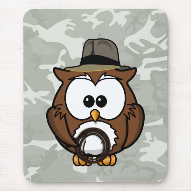 Tapis De Souris Indy owl (Devant)