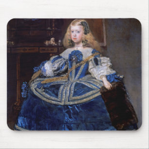 Tapis De Souris Infanta Margarita Teresa Blue Dress, Velazquez