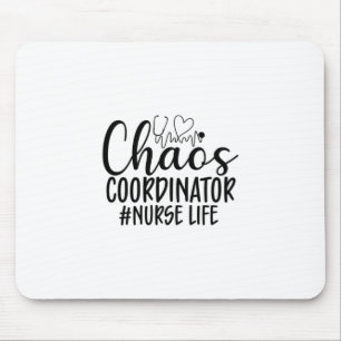 Tapis De Souris Infirmière Cadeau Chaos Coordinateur Infirmière Vi