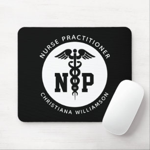 Tapis De Souris Infirmière de NP personnalisée Praticien Diplôme C