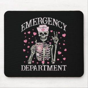 Tapis De Souris Infirmière des urgences de la Saint-Valentin Salle