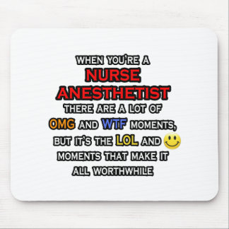 Tapis De Souris Infirmière drôle Anesthésiste ... OMG WTF LOL