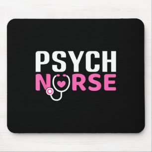 Tapis De Souris Infirmière en psychologie Croyez en vous-même Conc