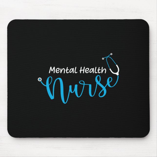 Tapis De Souris Infirmière en santé mentale (Devant)
