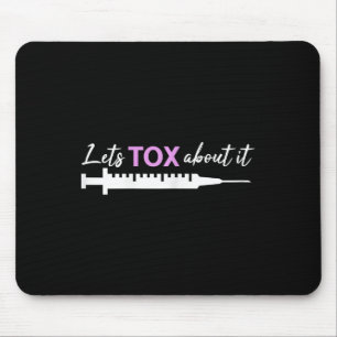 Tapis De Souris Infirmière esthétique Botox Injector Cosmétique In