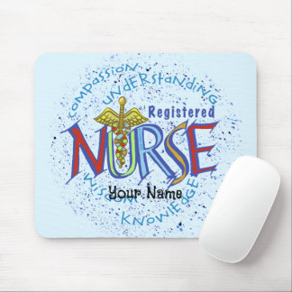 Tapis De Souris Infirmière inscrite Motto