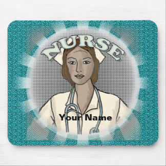 Tapis De Souris infirmière noire