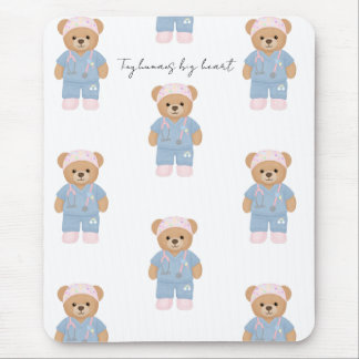 Tapis de souris infirmière pédiatrique mignon
