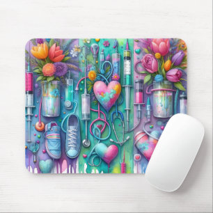 Tapis De Souris Infirmière sympathique/drôle