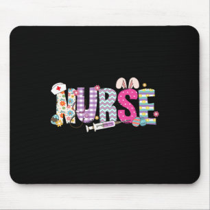 Tapis De Souris Infirmière Vie Stethoscope Infirmière mignonne Lap