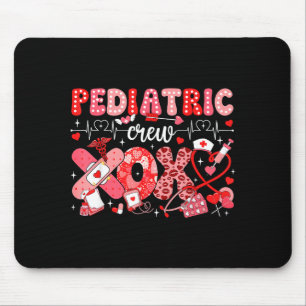 Tapis De Souris Infirmière Xoxo Pédiatrique Infirmière de l'équipe