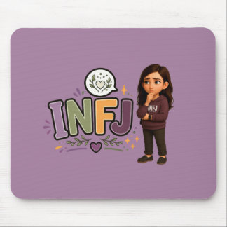 Tapis De Souris INFJ — A Guardiã das Ideias
