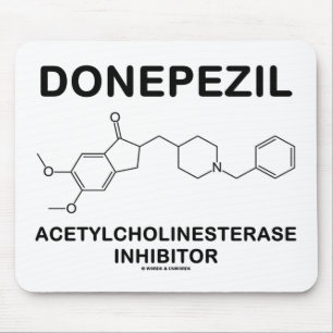 Tapis De Souris Inhibiteur d'acétylcholinestérase de Donepezil