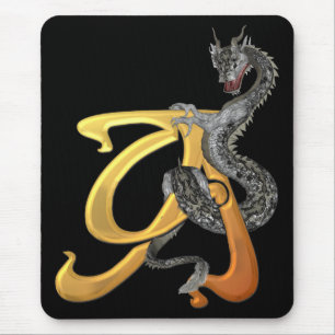 Tapis De Souris Initiale A de Dragonlore