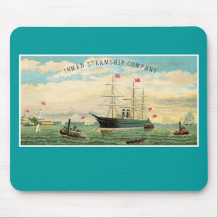 Tapis De Souris Inman Steamship Company