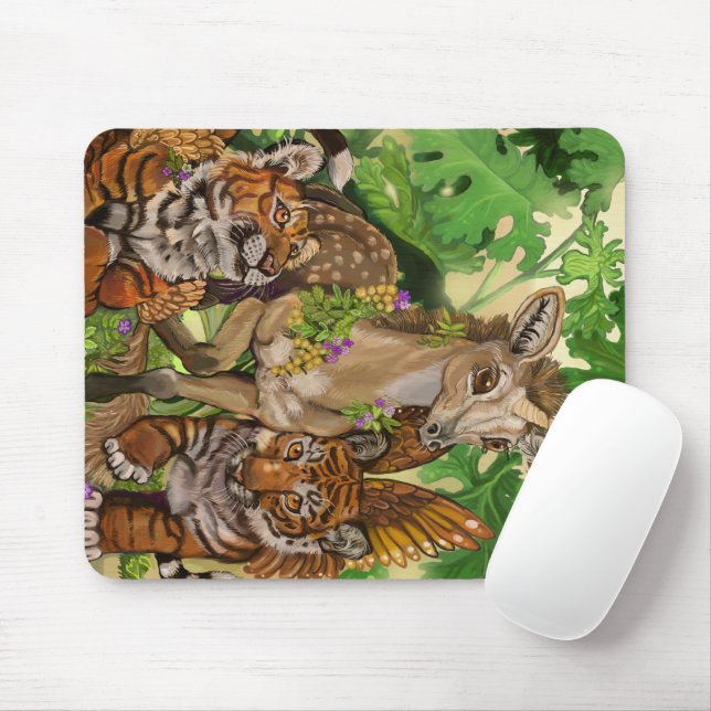 Tapis De Souris 'Innocence de la nouvelle' licorne (Avec souris)
