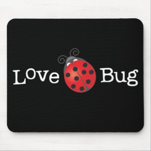 Tapis De Souris Insecte d'amour - coccinelle