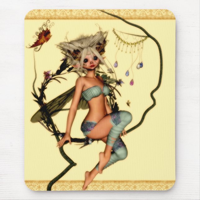 Tapis De Souris Insecte-UN-Crochets Lindiwe- Mousepad (Devant)