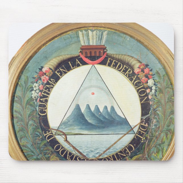 Tapis De Souris Insigne de la fédération du Guatemala (Devant)