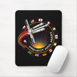 Tapis De Souris Insigne de mission spatiale