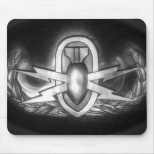 Tapis De Souris Insigne Mousepad d'EOD