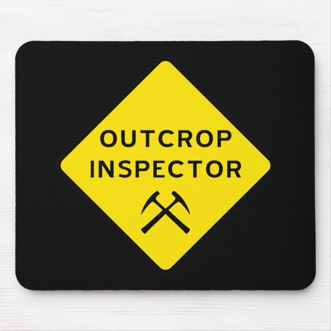 Tapis De Souris Inspecteur des cultures agricoles Mousepad (Devant)