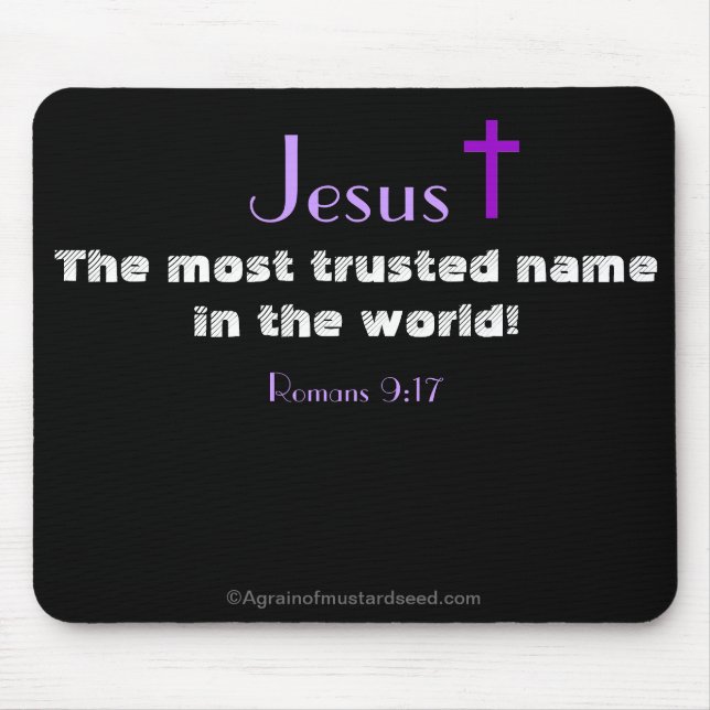 Tapis De Souris Inspiration chrétienne (Devant)