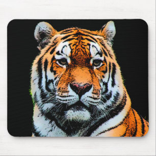 Tapis De Souris Inspiration des yeux de tigre