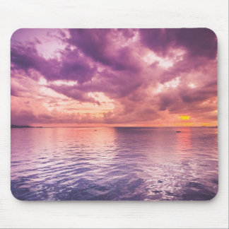 Tapis De Souris Inspiration du coucher de soleil sur l'océan