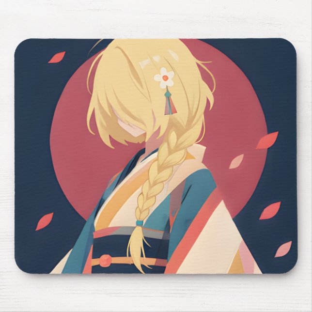 Tapis de souris inspiré d'anime de collection (Devant)