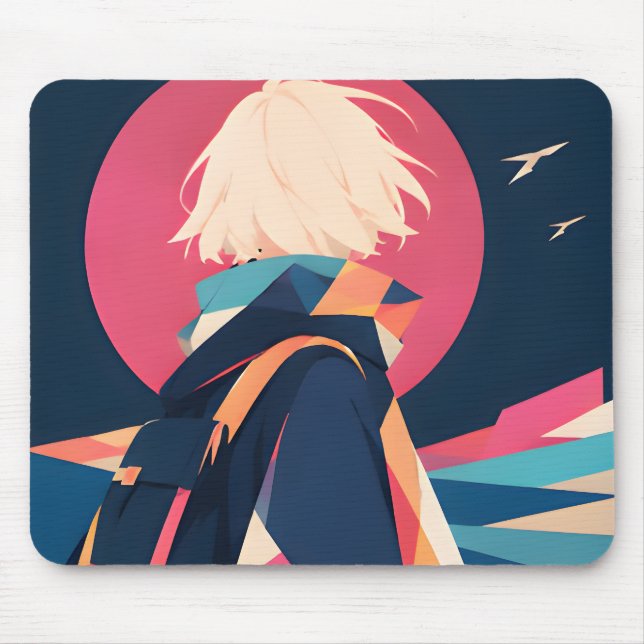 Tapis de souris inspiré d'anime de collection (Devant)