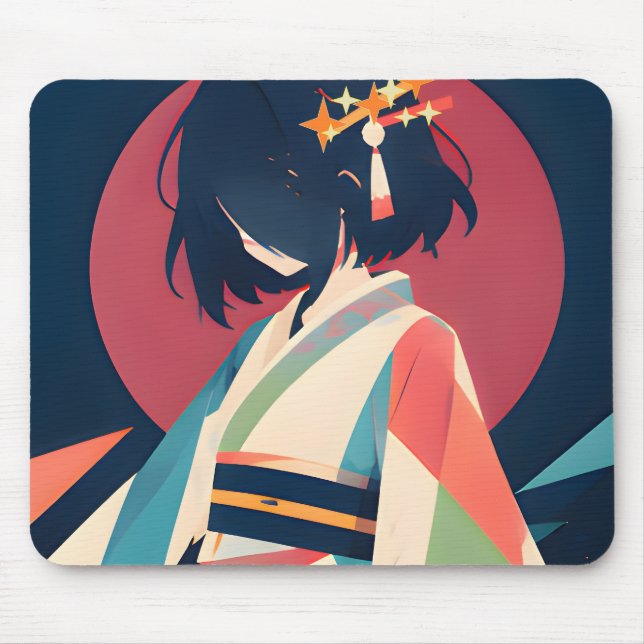 Tapis de souris inspiré d'anime de collection (Devant)