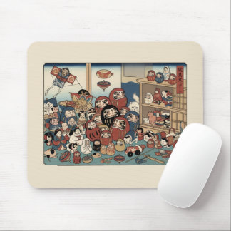 Tapis De Souris Inspiré de l'Ukiyo-e – JAPON dramatique