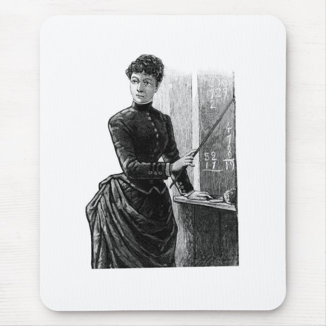 Tapis De Souris Instituteur à l'ancienne École à classe unique (Devant)