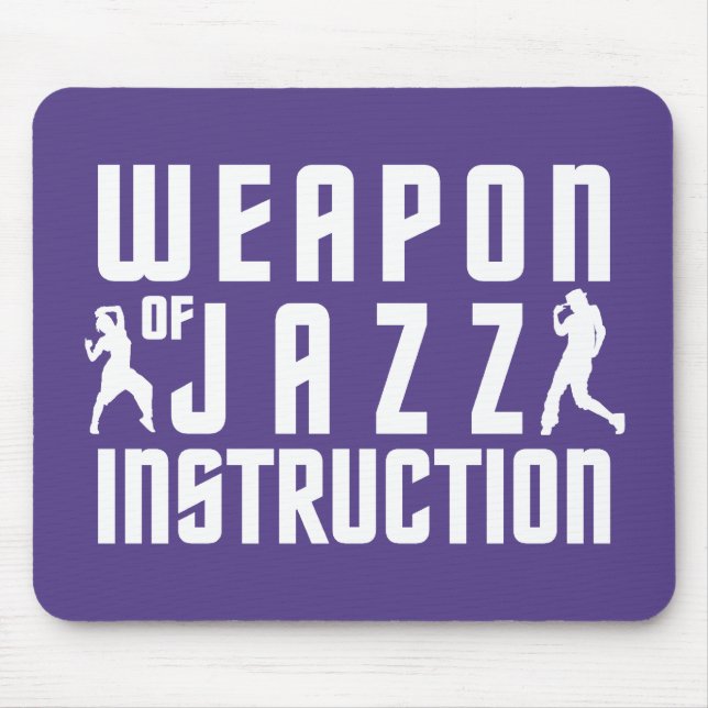 Tapis De Souris Instruction Jazz mousepad (Devant)