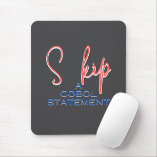 Tapis De Souris Instruction Skip du langage de programmation Cobol