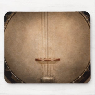 Tapis De Souris Instrument à cordes - J'adore le banjo