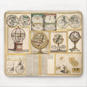 Tapis De Souris Instruments Astronomiques Carte Céleste Carte du M