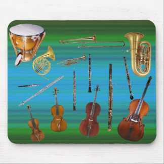 Tapis De Souris Instruments de l'orchestre
