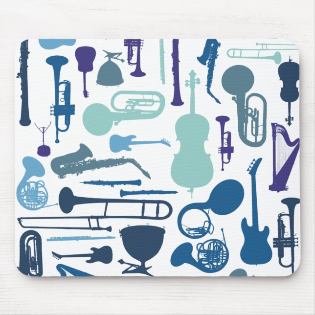 Tapis De Souris Instruments de musique (Devant)