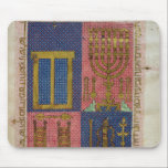 Tapis De Souris Instruments du temple<br><div class="desc">Instruments du Ms.OR.26 fol.26r de l'école italienne du temple,  de la bible hébraïque située au Biblioteca Estense Universitaria,  Modène,  Italie. Les instruments de Ms.OR.26 fol.26r du temple,  de la bible hébraïque ont été créés autour du XVème siècle.</div>