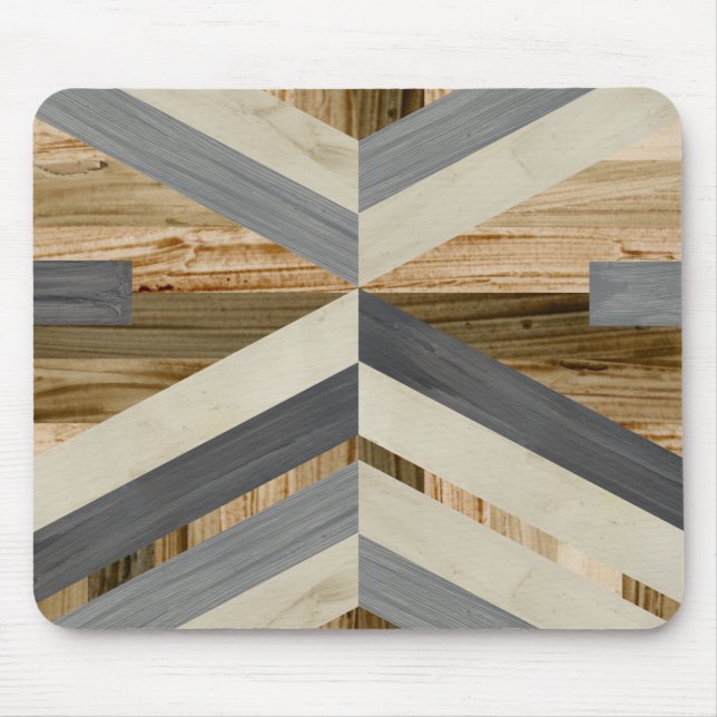 Tapis De Souris Intention géométrique (Devant)