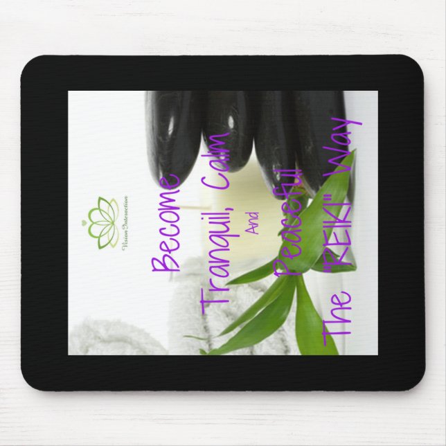 Tapis De Souris Interaction Vision La Voie Reiki (Devant)