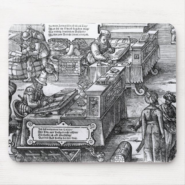 Tapis De Souris Intérieur de banque (Devant)